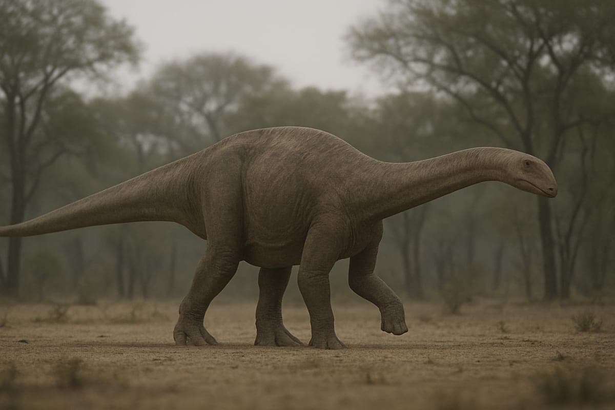 Argentinosaurus : Titanosaure gigantesque au long cou et à la très longue queue