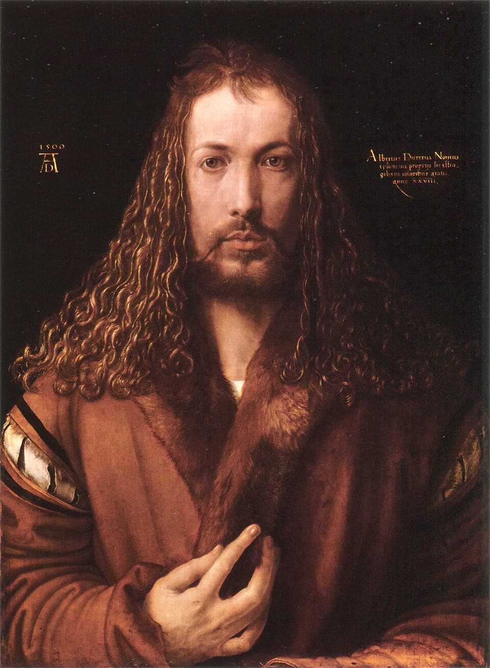 Autoportrait à la fourrure