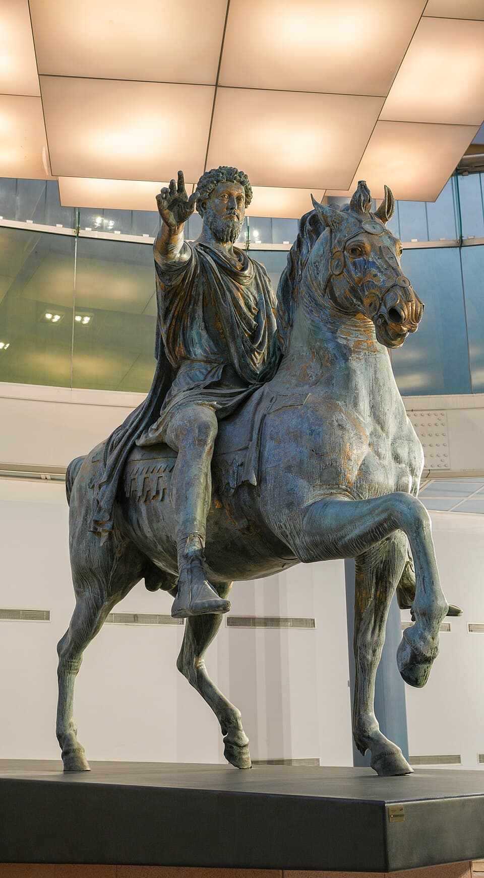 La statue équestre de Marc Aurèle