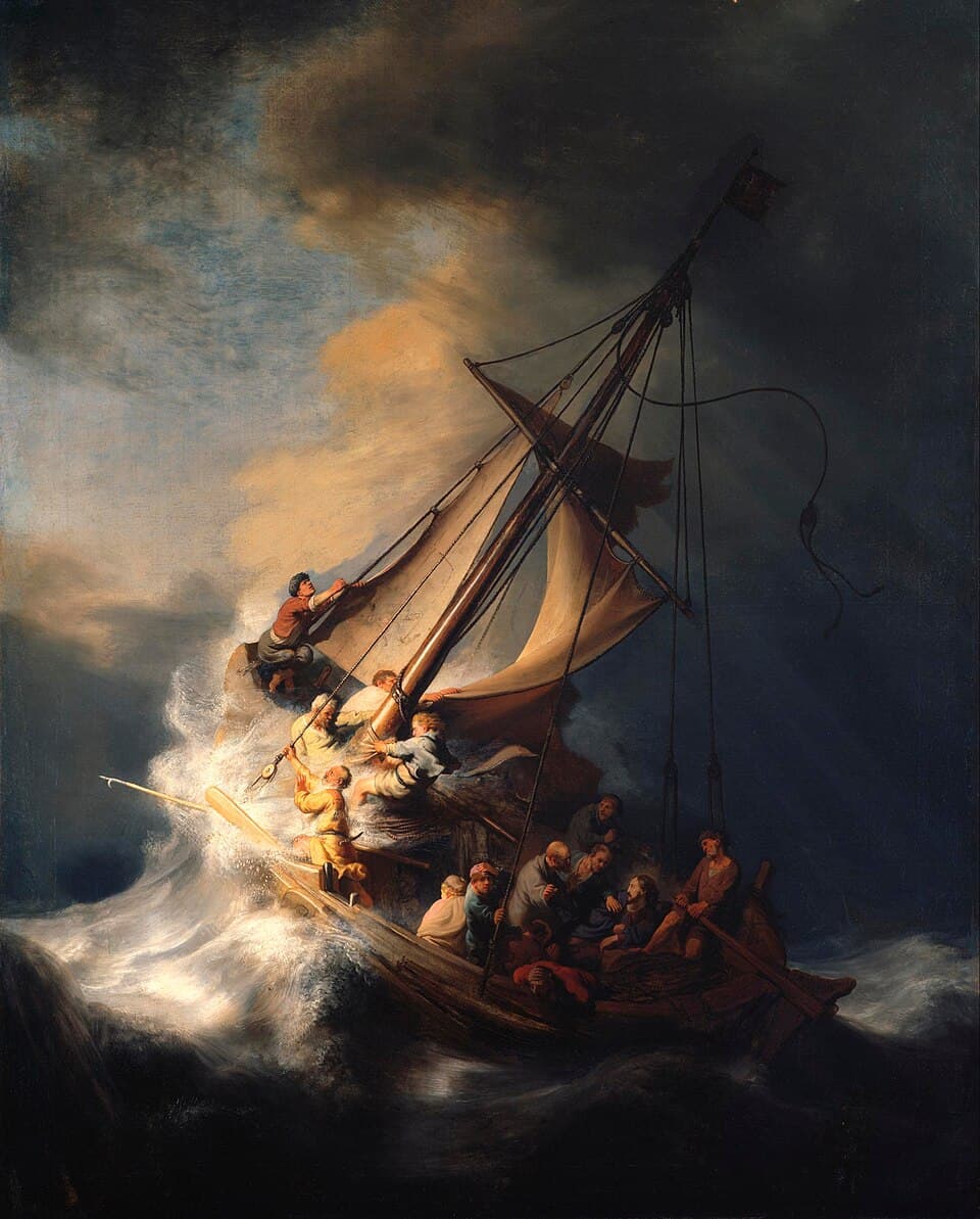 La Tempête sur la mer de Galilée