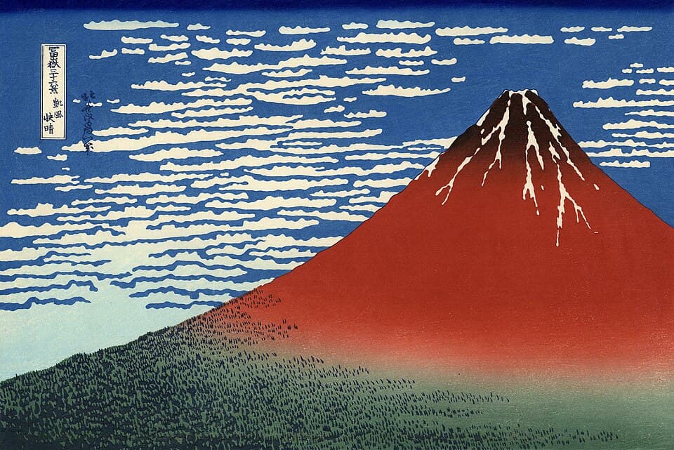 Le Fuji rouge